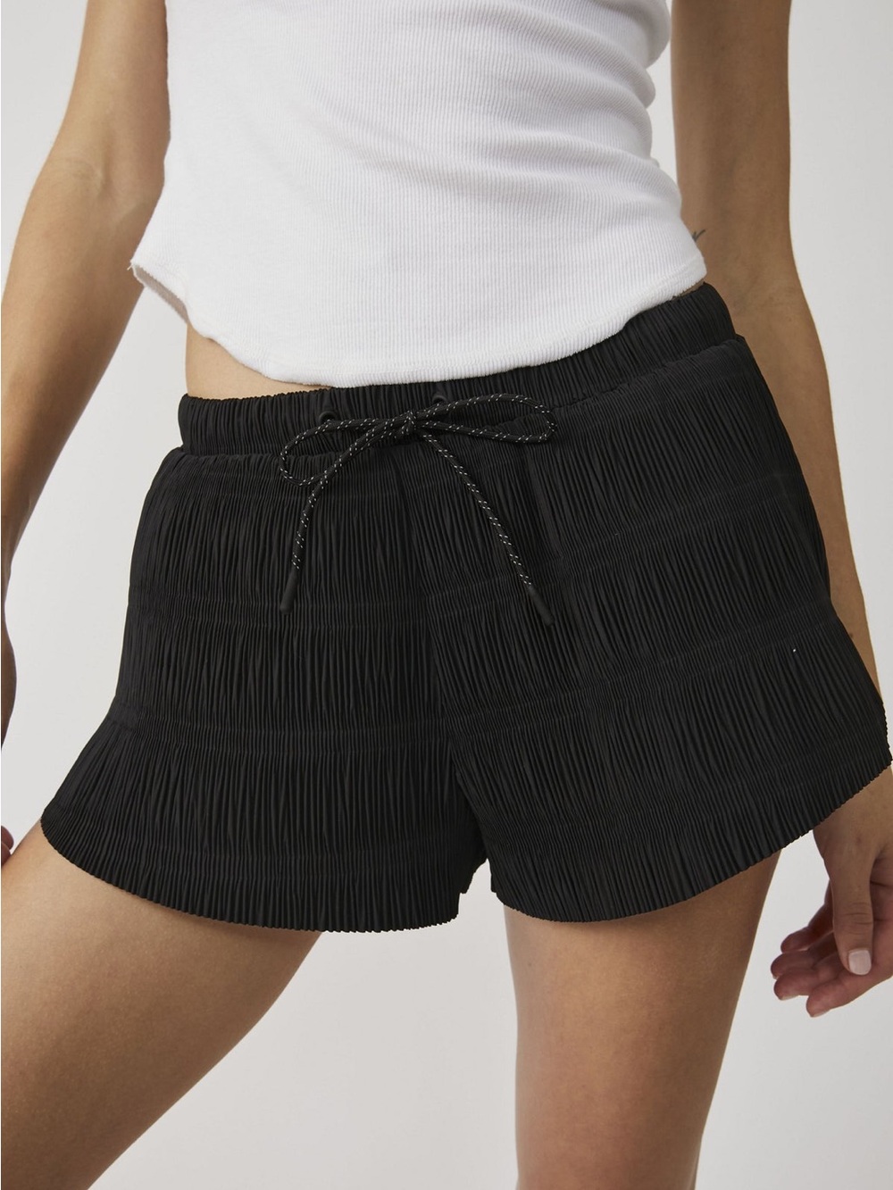 Free People Movement Shirr Enough Shorts Size L
